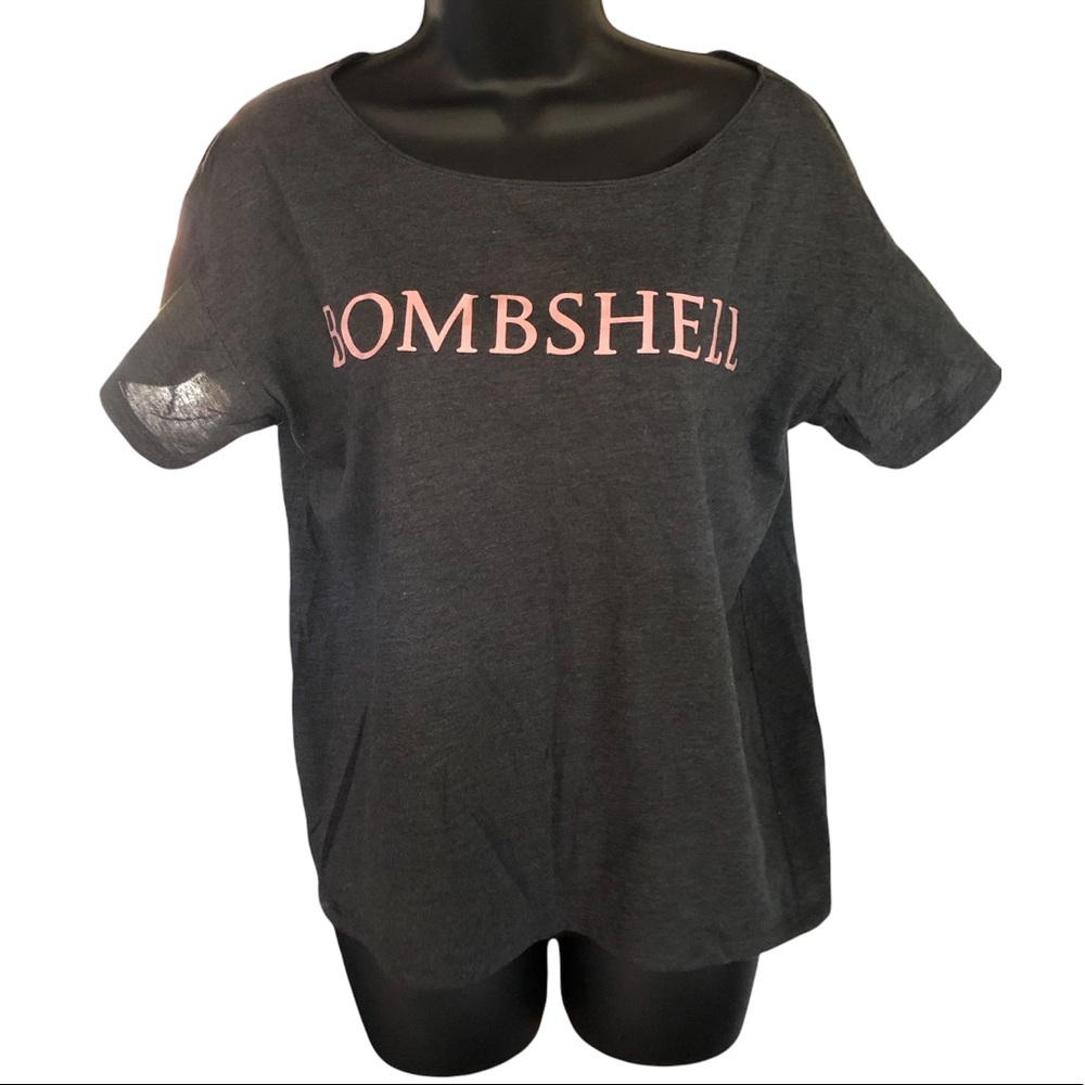 Victoria’s Secret bombshell gray M short sleeved T-shirt